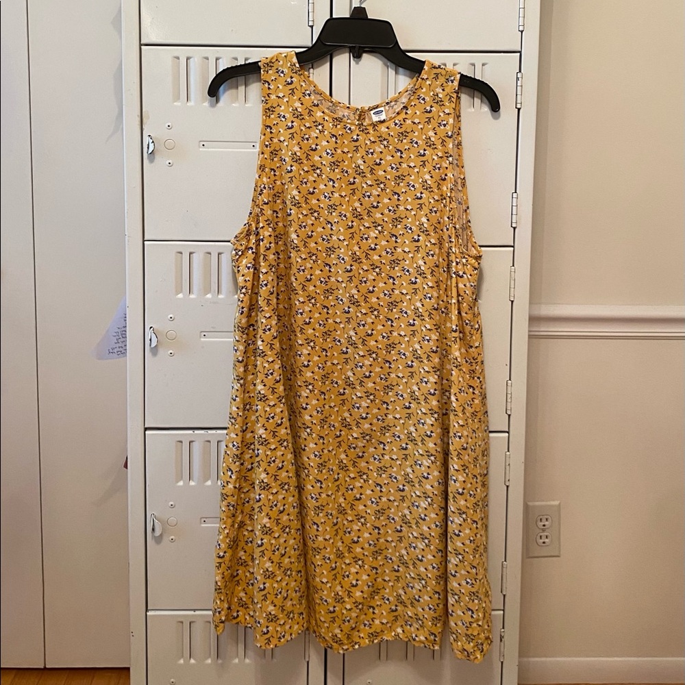 Yellow Floral Sundress